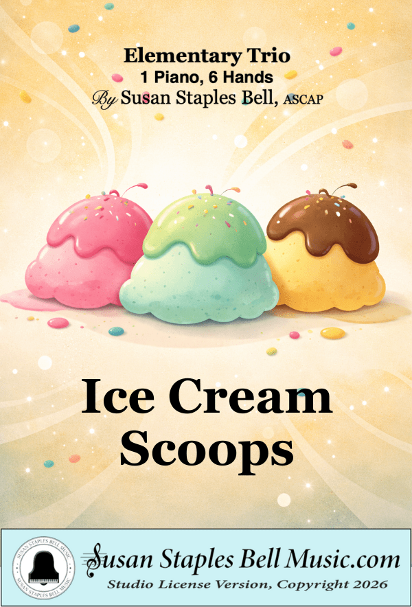 Ice Cream Scoops, Trio