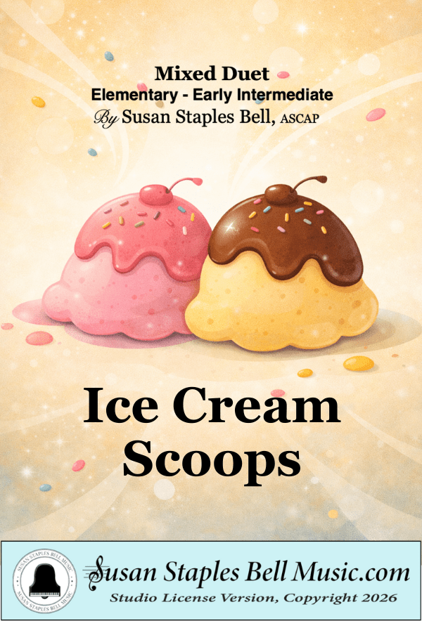 Ice Cream Scoops, Duet, Mixed Level