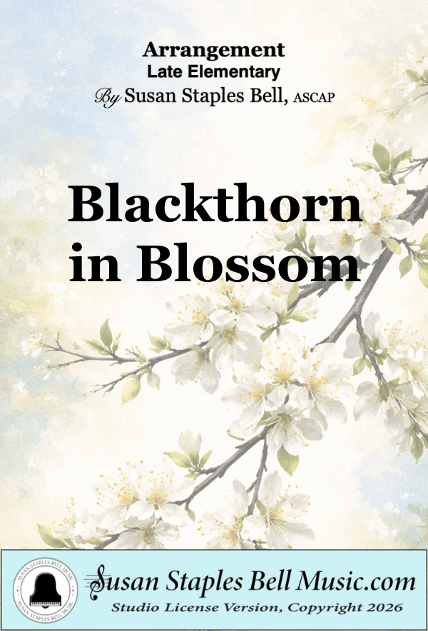 Blackthorn in Blossom, Late Elementary Solo