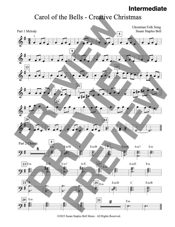 Creative Christmas - Carol of the Bells Flexible Ensemble - Image 6