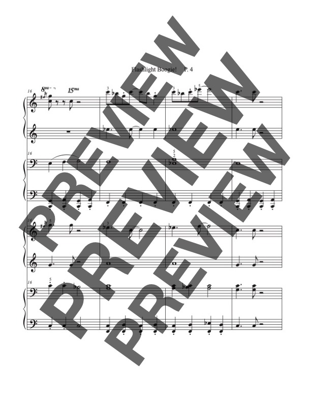 Flashlight Boogie! Piano Quartet - Image 5