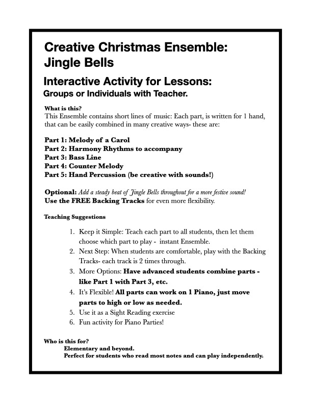 Creative Christmas – Jingle Bells
