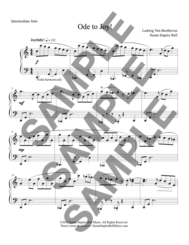 Ode to Joy! Solo - Image 2