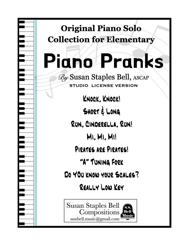 Piano Pranks, 8 Fun Solos for Elementary
