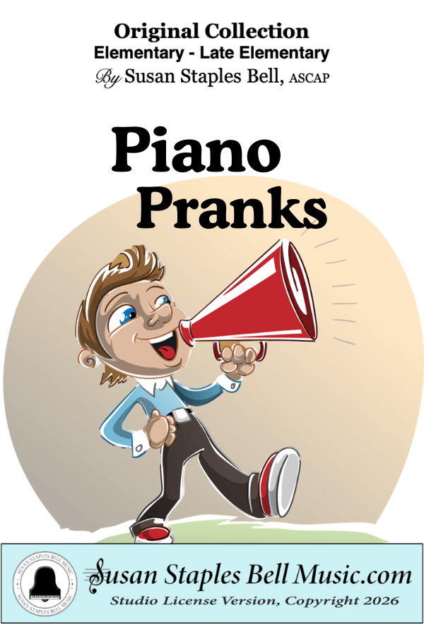 Piano Pranks, 8 Fun Solos for Elementary