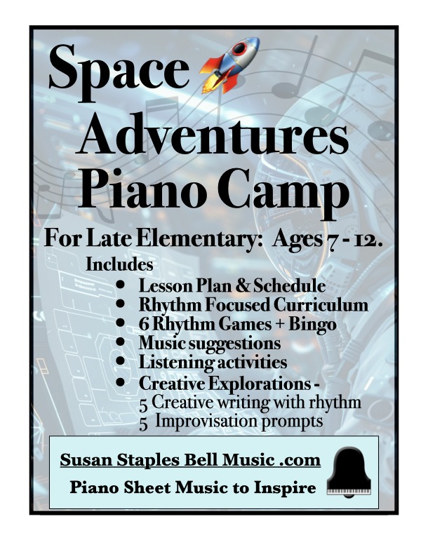 Space Adventures Piano Camp - 5 Days of Rhythmic Focused Fun - Image 2