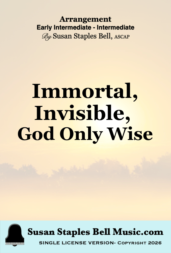 Immortal, Invisible, God Only Wise, Solo