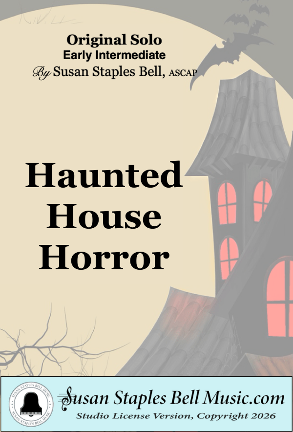 Haunted House Horror! Early Intermediate Solo