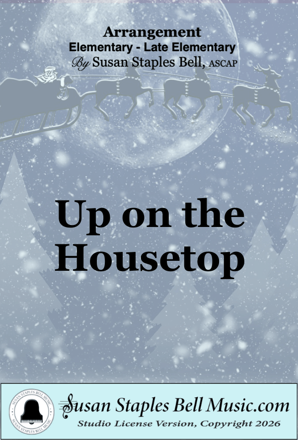 Up on the Housetop, Solo with Chord Symbols