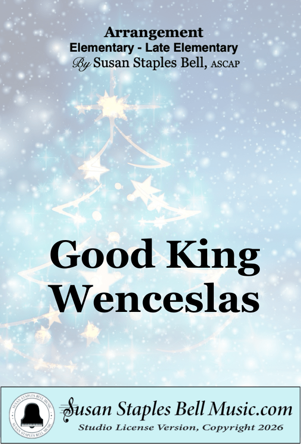 Good King Wenceslas, Solo with Chord Symbols