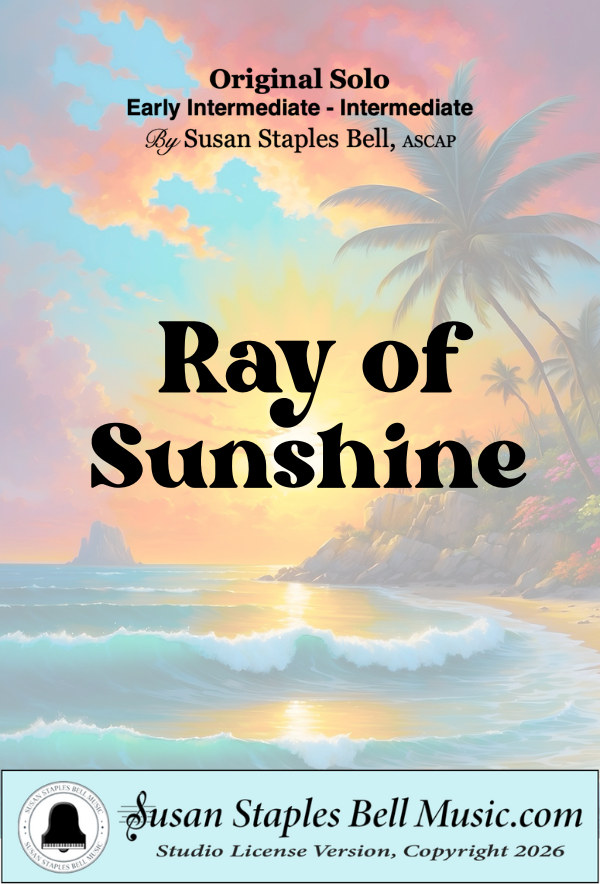 Ray of Sunshine, Piano Solo