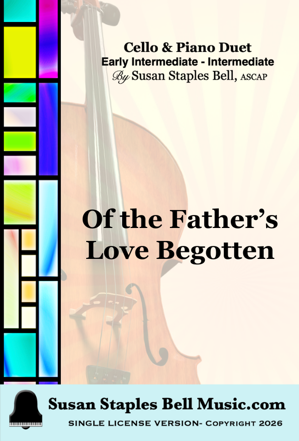 Of the Father's Love Begotten, Piano and Cello Duet