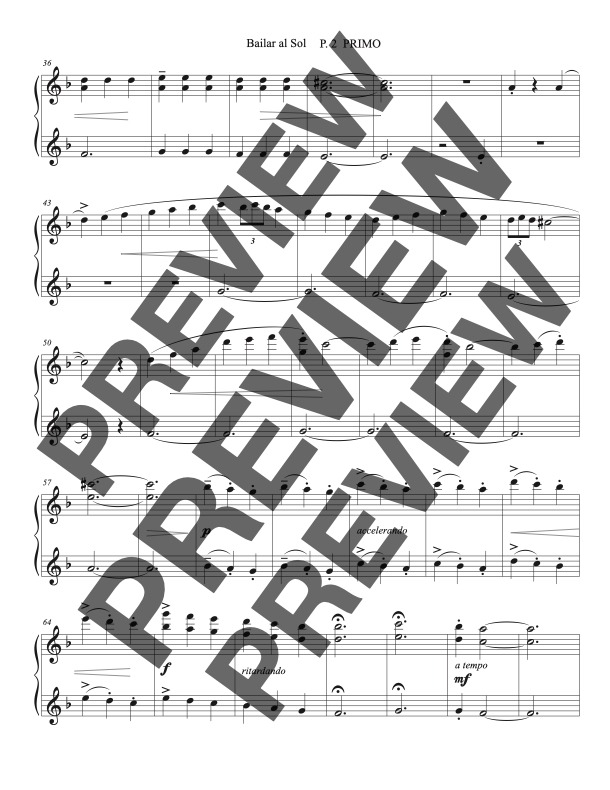 Bailar al Sol, Duet - Image 5