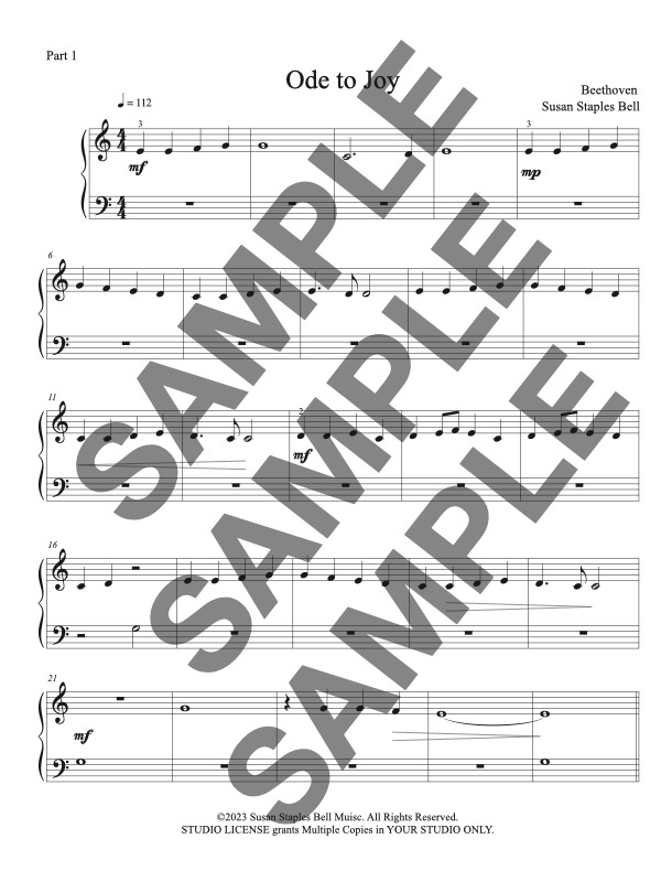 Ode to Joy, Multi Level Trio - Image 4