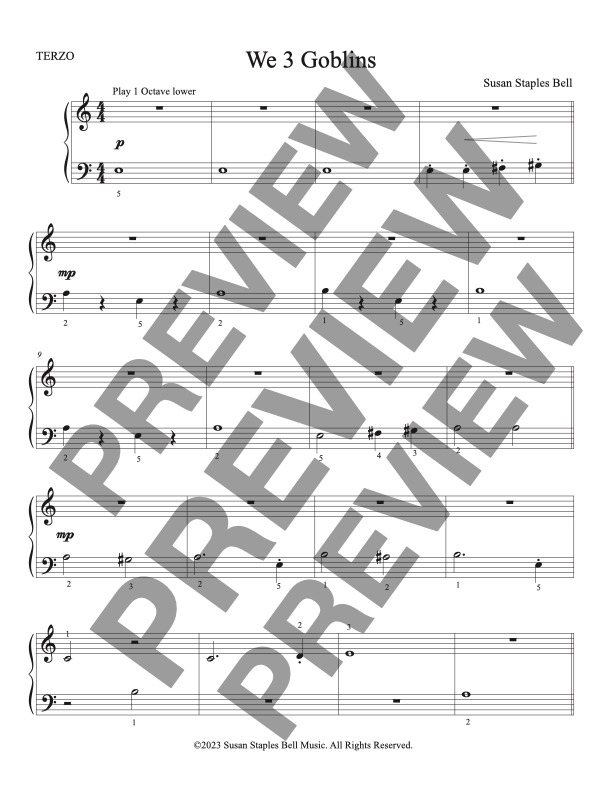 We 3 Goblins, Spooky Piano Trio - Image 5