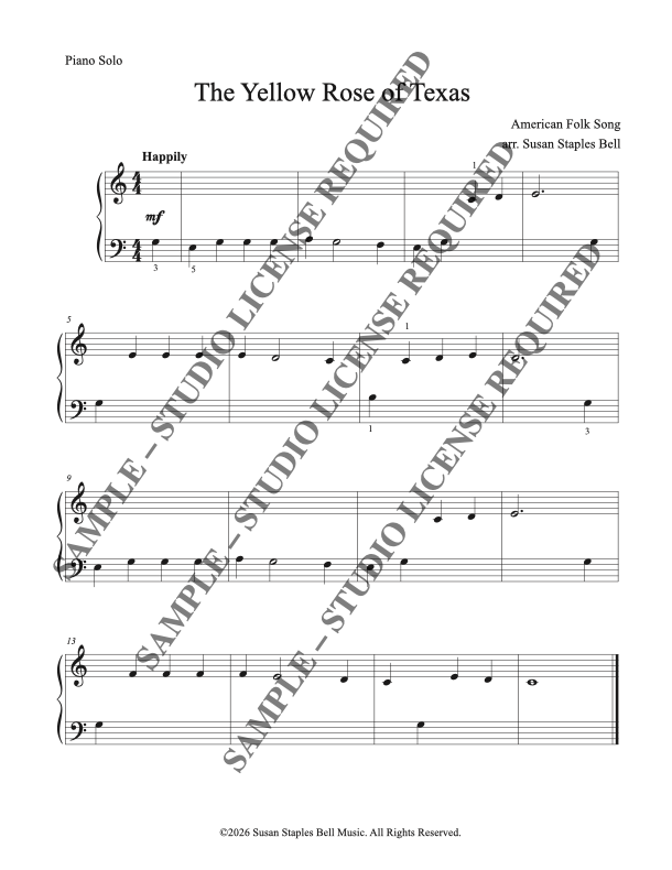 Folk Tune Fiesta, Book 1. Folk Songs of the Southwest - Image 6