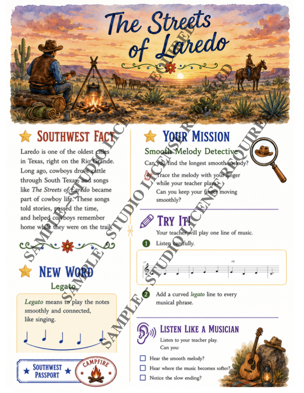 Folk Tune Fiesta, Book 1. Folk Songs of the Southwest - Image 14