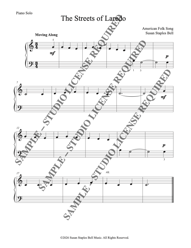 Folk Tune Fiesta, Book 1. Folk Songs of the Southwest - Image 15