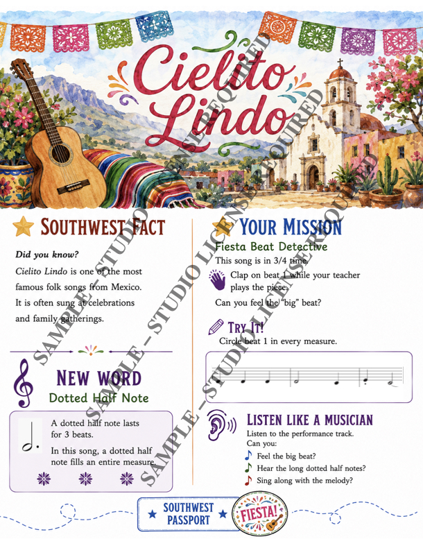 Cielito Lindo, folk song - Image 2
