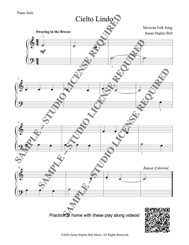 Cielito Lindo, folk song - Image 3