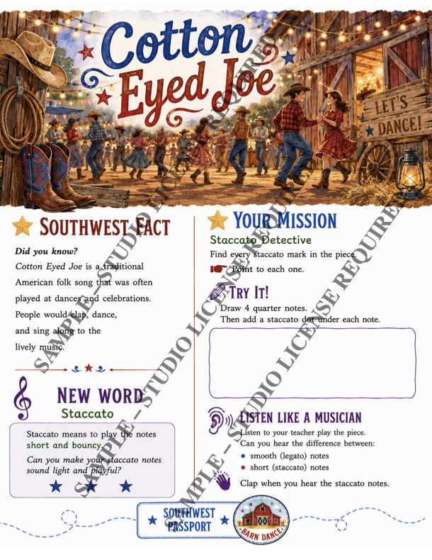 Cotton Eyed Joe, folk song - Image 2
