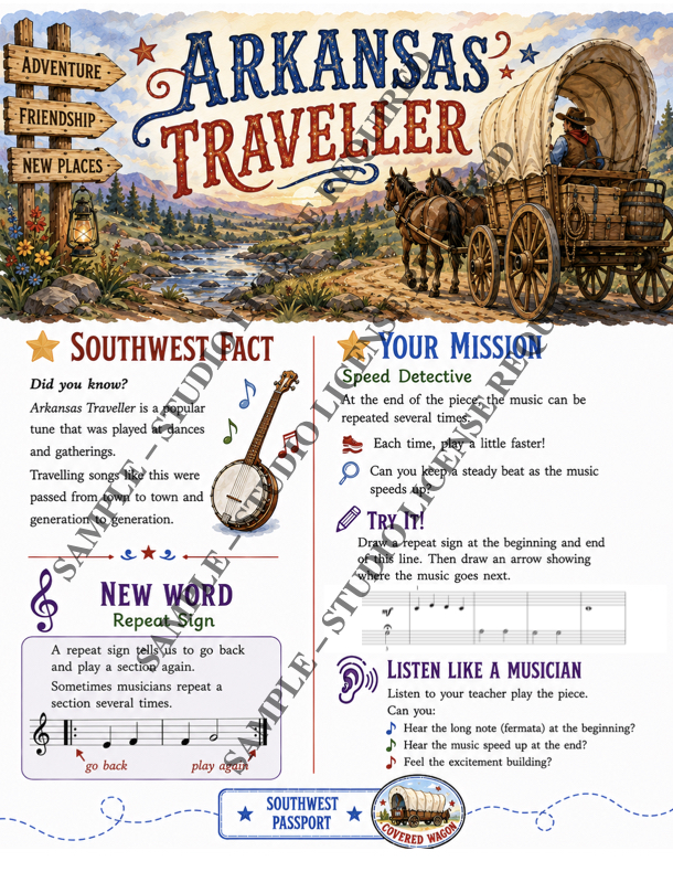 Arkansas Traveller, folk song - Image 2