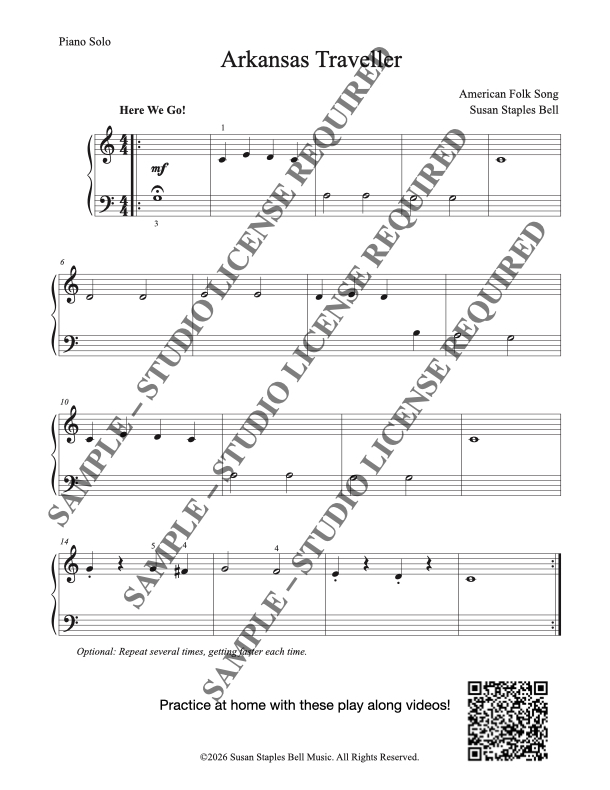 Arkansas Traveller, folk song - Image 3