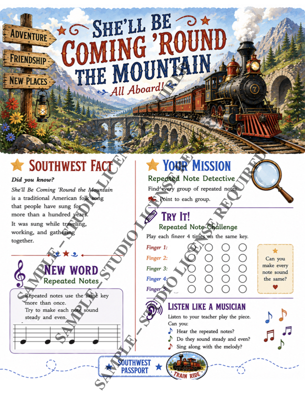 She'll Be Coming 'Round the Mountain, folk song - Image 2