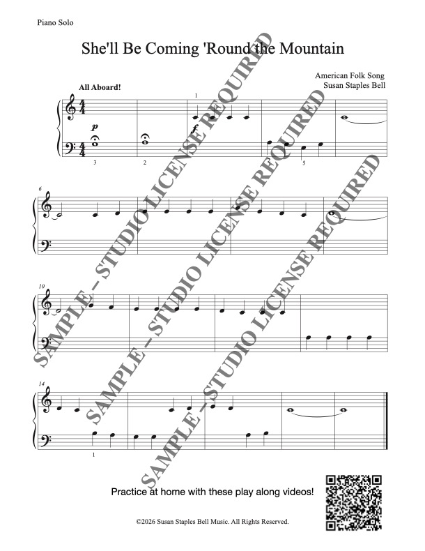 She'll Be Coming 'Round the Mountain, folk song - Image 3