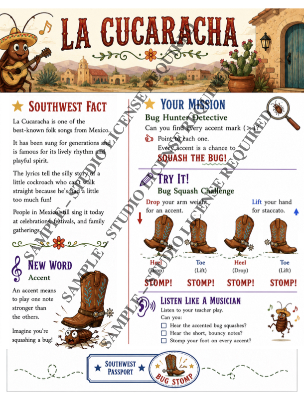 La Cucaracha, folk song - Image 2