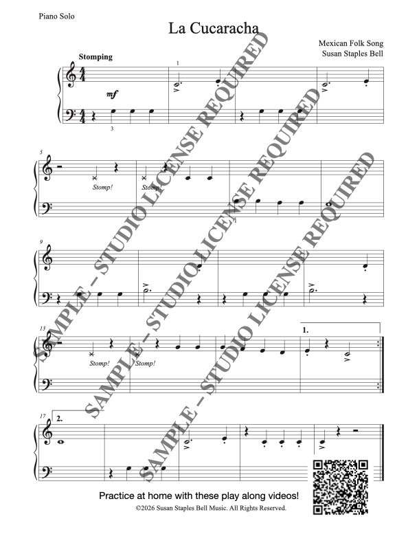 La Cucaracha, folk song - Image 3