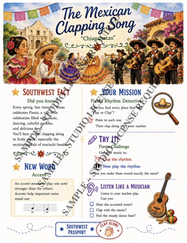 The Mexican Clapping Song, folk song - Image 2
