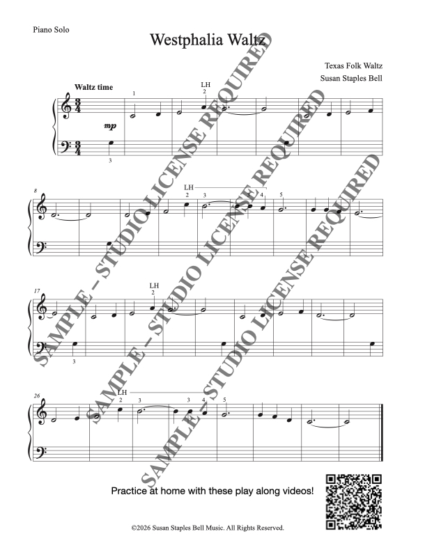 Westphalia Waltz, folk song - Image 3