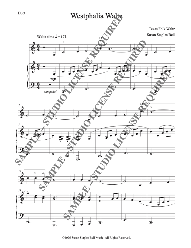 Westphalia Waltz, folk song - Image 4