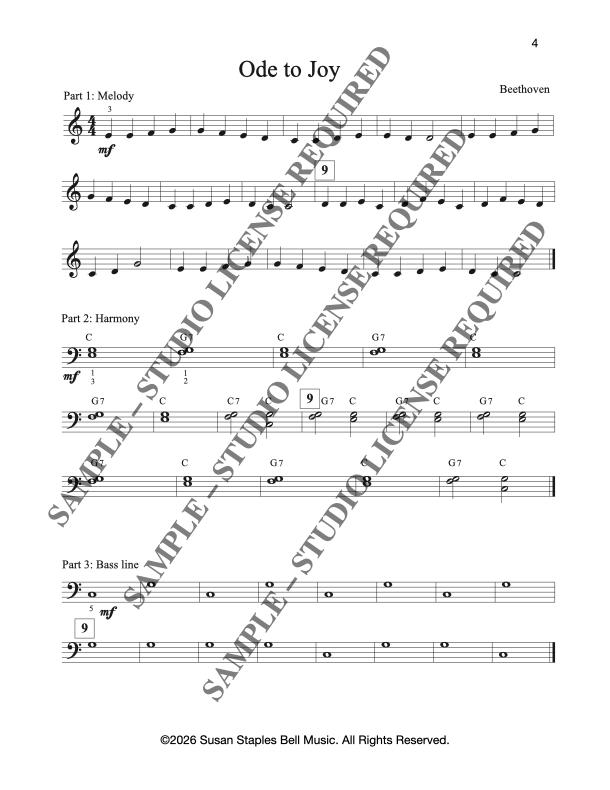 Classical Music at the Gym Book 1, Elementary Ensembles - Image 2