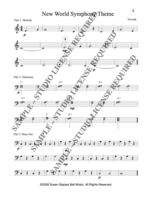 Classical Music at the Gym Book 1, Elementary Ensembles - Image 4