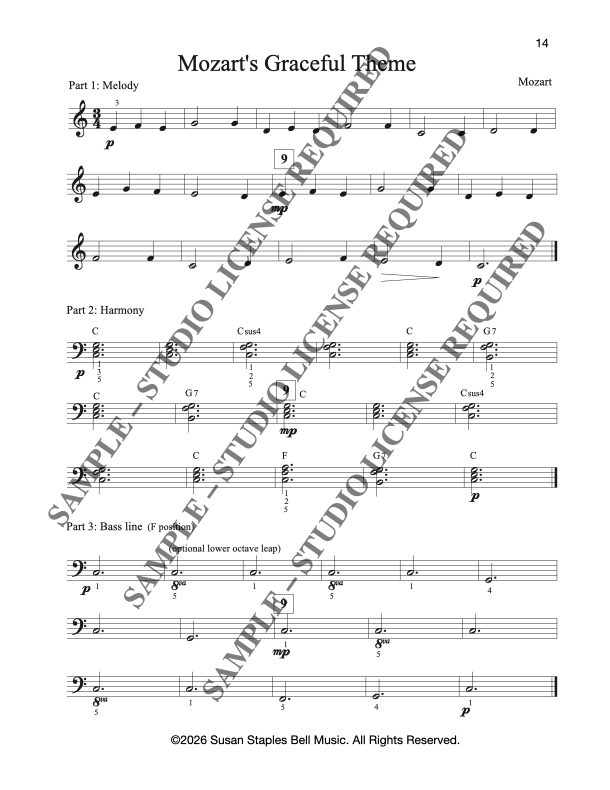 Classical Music at the Gym Book 1, Elementary Ensembles - Image 6