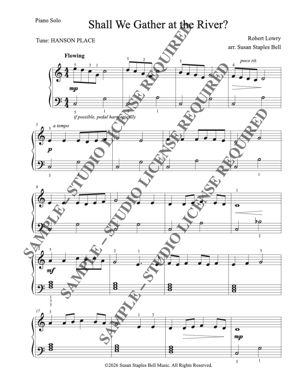 Easy Sacred Piano Solos, Book 2 - Image 7
