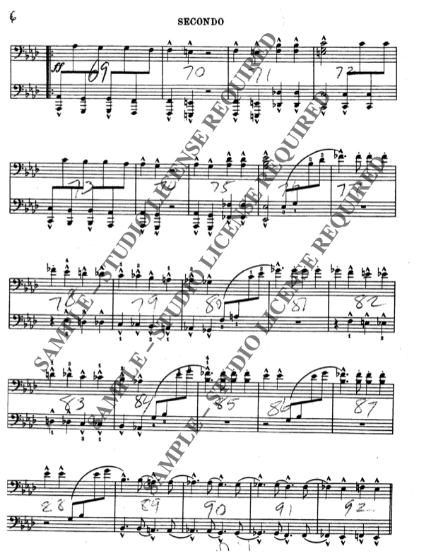 The Stars and Stripes Forever, Piano Duet - Image 4
